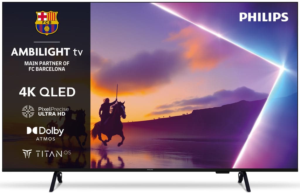 TV Philips 43" 43PUS8400 QLED Smart TV 4K UHD HDR10+