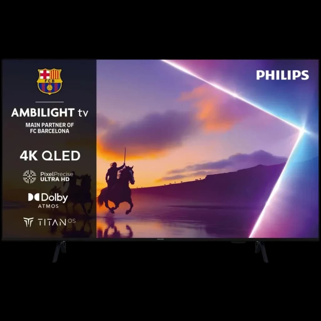 TV Philips 65" 65PUS8400/12 QLED Smart TV 4K