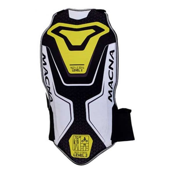 Macna Back Protector Black / White / Yellow - 165 9027 S 127