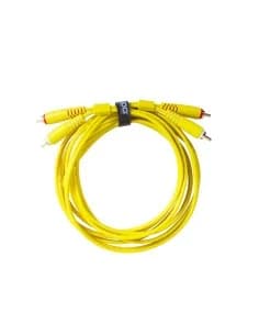 Udg U97003YL - ULTIMATE AUDIO CABLE SET RCA-RCA STRAIGHT YELLOW