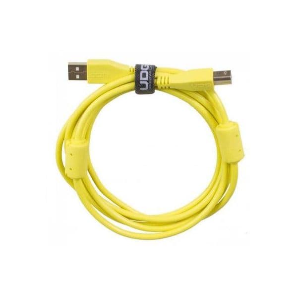 UDG Ultimate Audio Cabo USB 2.0 A-B Yellow Straight 1m
