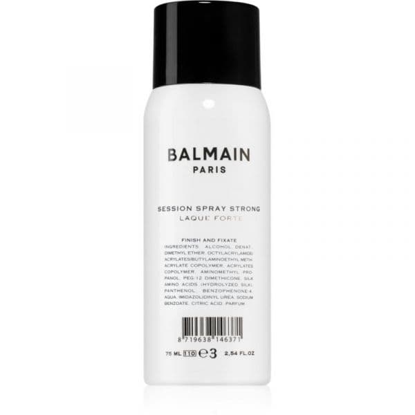 Balmain Session Spray Laca de Fixação Forte Kit de Viagem 75ml