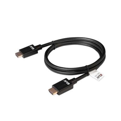 Club 3D CAC-1371 Cabo HDMI Ultra Alta Velocidade 4K120Hz 8K60Hz 10K 120Hz 48Gbps 1m Preto
