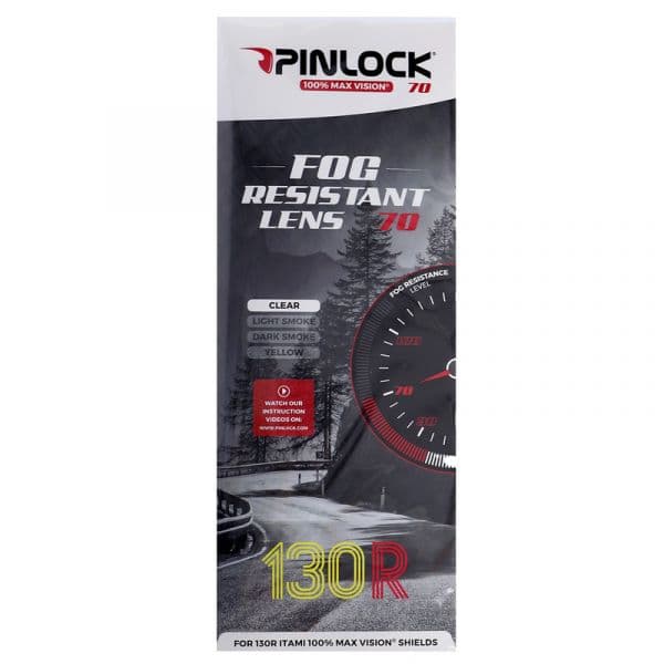 130R Acessório Visor para Capacete Pinlock Itami Clear Unica