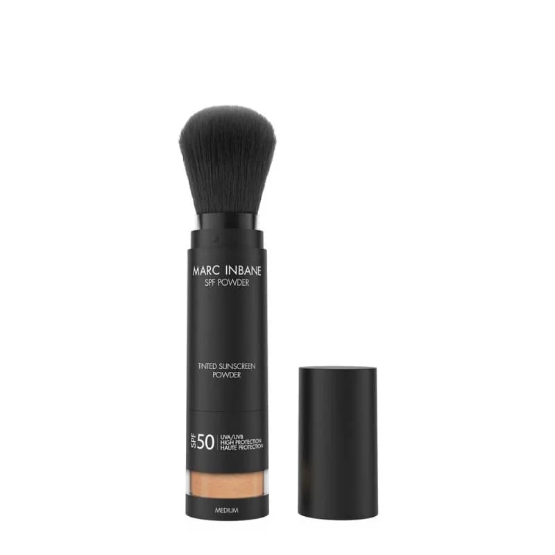 Marc Inbane Protetor Solar Com Cor em Pó SPF50 Medium