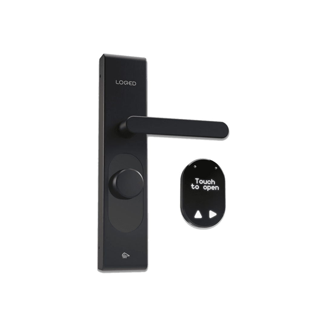 LOQED Fechadura inteligente sem chave com integração Shelly Bluetooth e WiFi