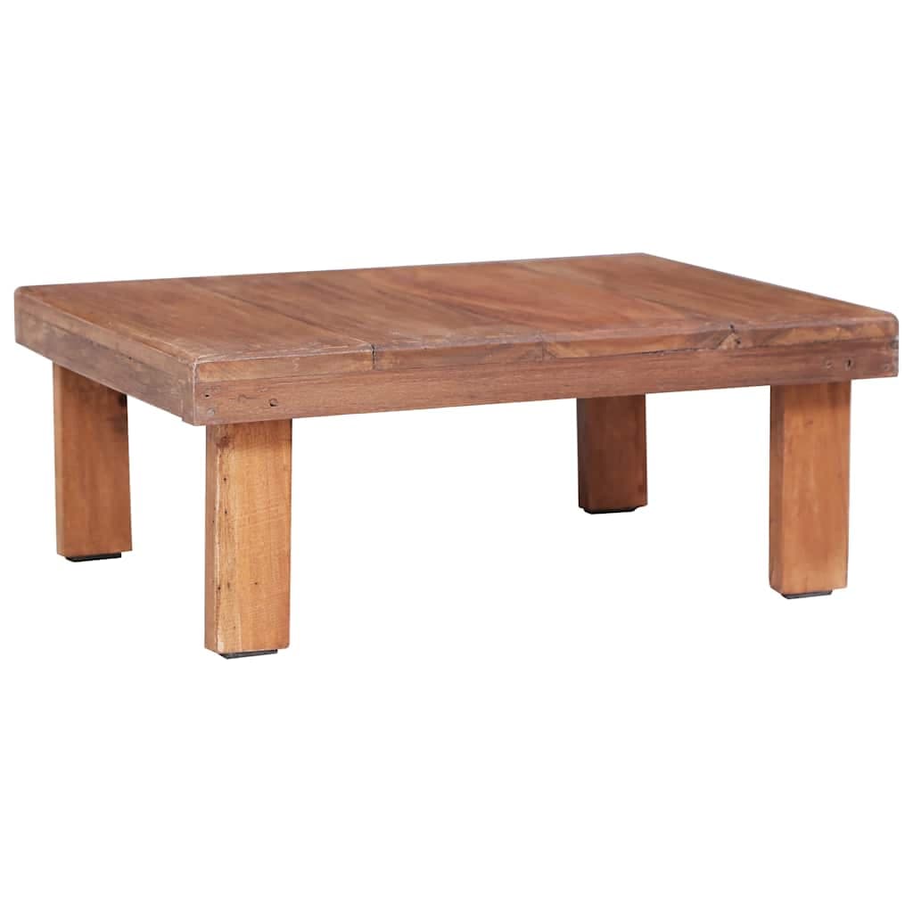 vidaXL Mesa de centro 60x45x23 cm madeira de mogno maciça