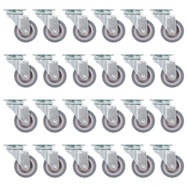 144 Pcs Rodas Giratórias 50 mm - 277909