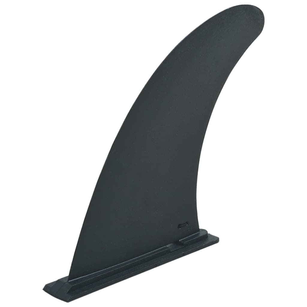 vidaXL Aleta central p/ prancha de SUP 18,3x21,2 cm plástico preto