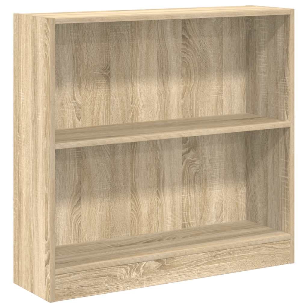vidaXL Estante 80x24x75 cm Contraplacado Carvalho Sonoma - 1762919631