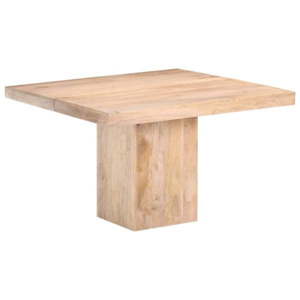 vidaXL Mesa de Jantar 120x120x77 cm Madeira de Mangueira Maciça - 1665836218