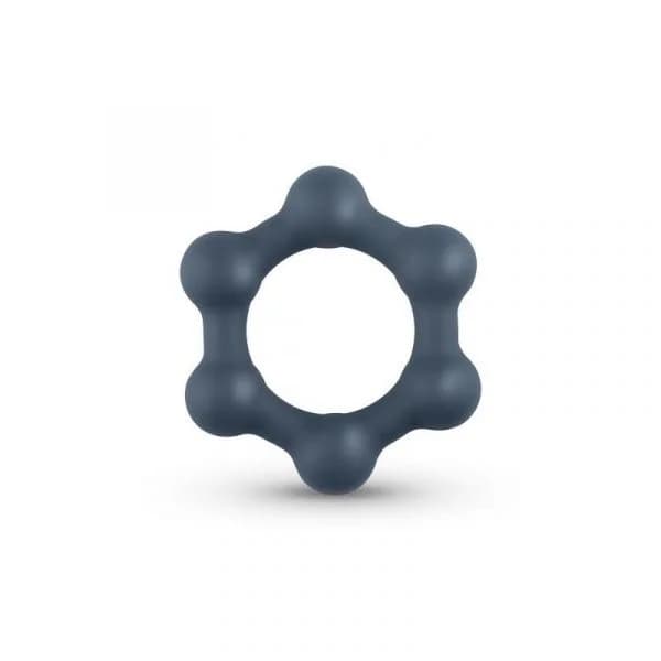 Boners Hexagon Cockring Steel Balls Anel de Pénis 7,5 cm