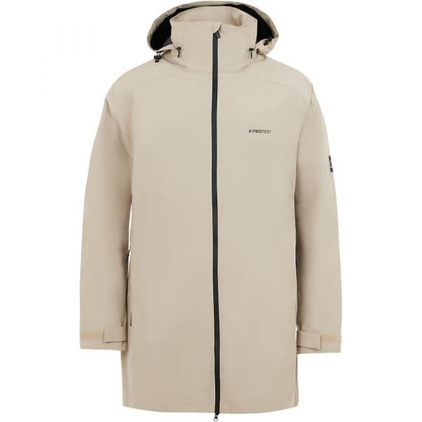 Protest Prtbrysome Jacket Beige M Homem