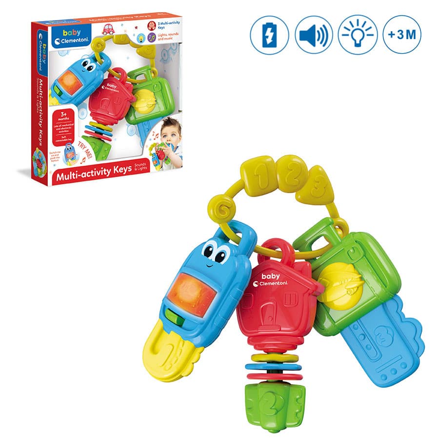 Clementoni Baby Chaves Eletrónicas - 17460