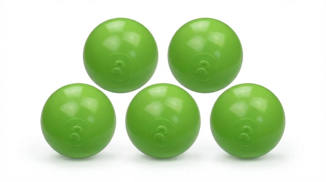 Bolas para piscina de bolas Ø70 mm 300 unid. verde