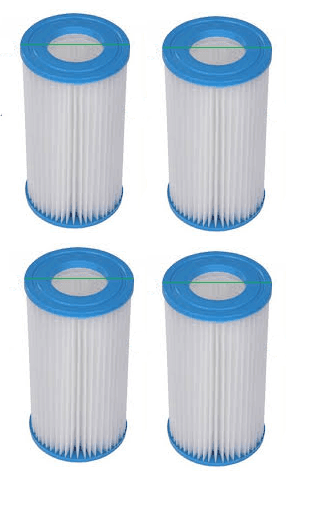 Filtros para piscina Jilong Avenli tipo 3 conjunto 4 unidades