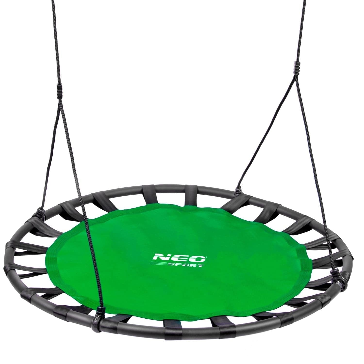 Baloiço ninho 120 cm verde com corda até 150 kg