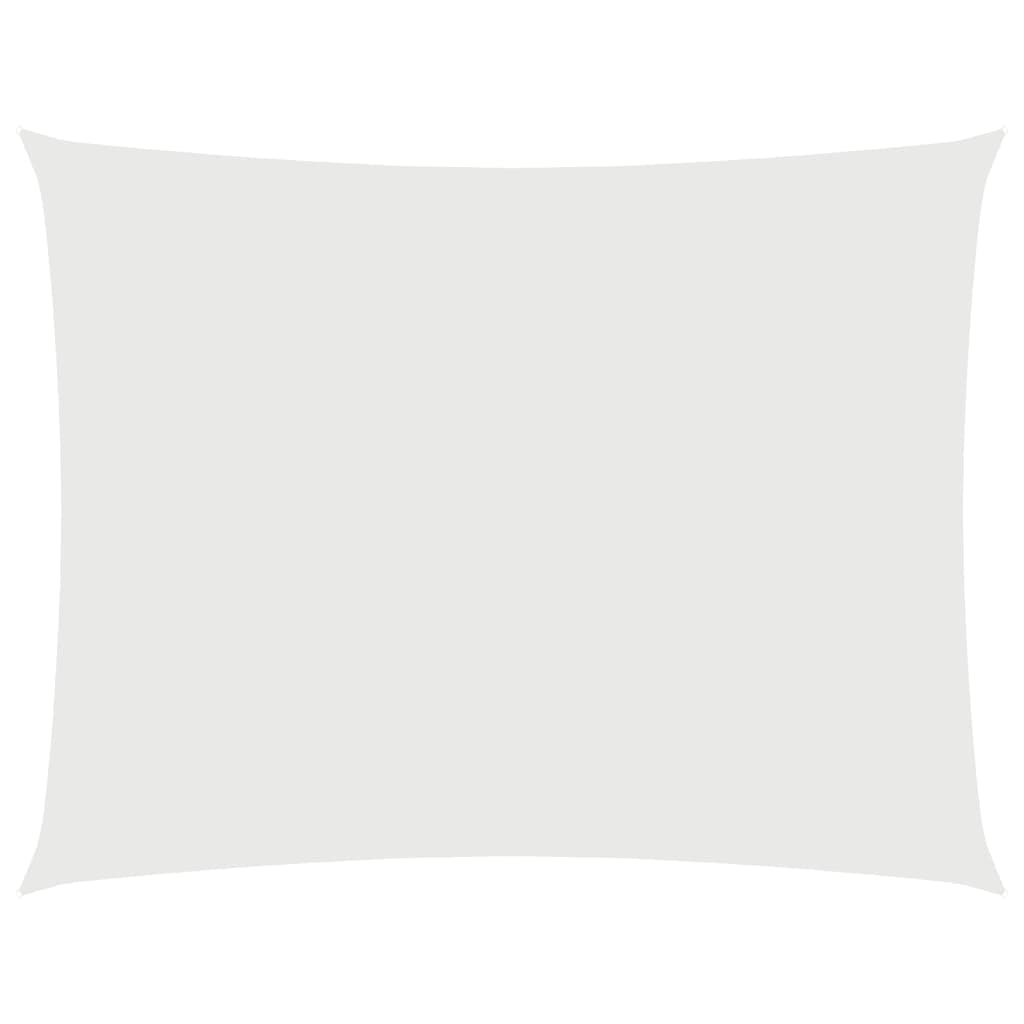 vidaXL Guarda-Sol tecido Oxford retangular 4 x 6 m branco