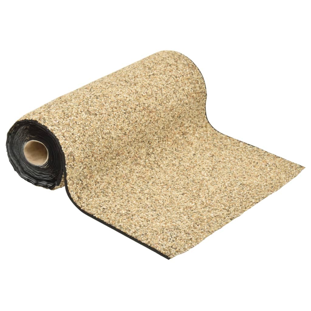 vidaXL Revestimento de pedra 250x40 cm cor areia natural
