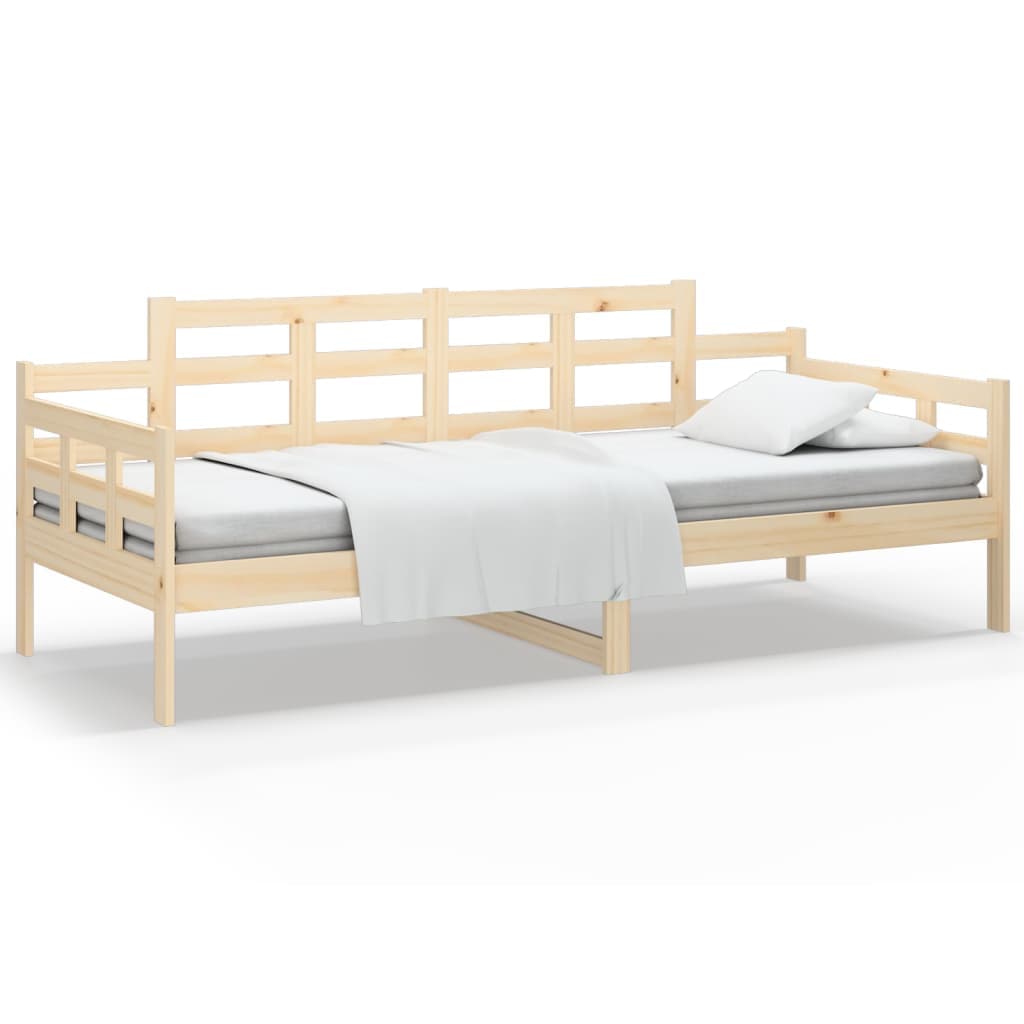 Sofá com cama 90 X 200 cm Madeira de Pinho Maciça - 820327
