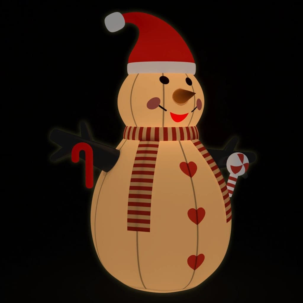 Boneco de Neve Insuflável com Luzes LED 250 cm - 345372