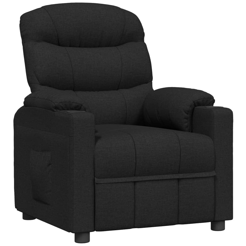 Poltrona Reclinável Tecido Preto - 348072