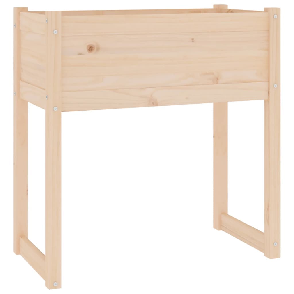 vidaXL Vaso/floreira 78x40x81 cm pinho maciço