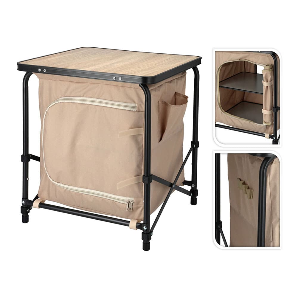 Redcliffs Armário Dobrável 70114 Preto 48x48x53 cm