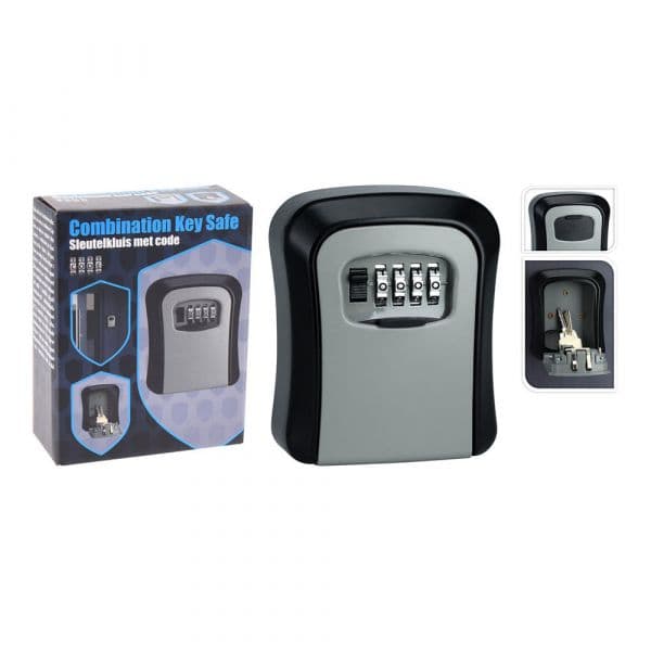 Caixa de Segurança de Chave 90358 Preto
