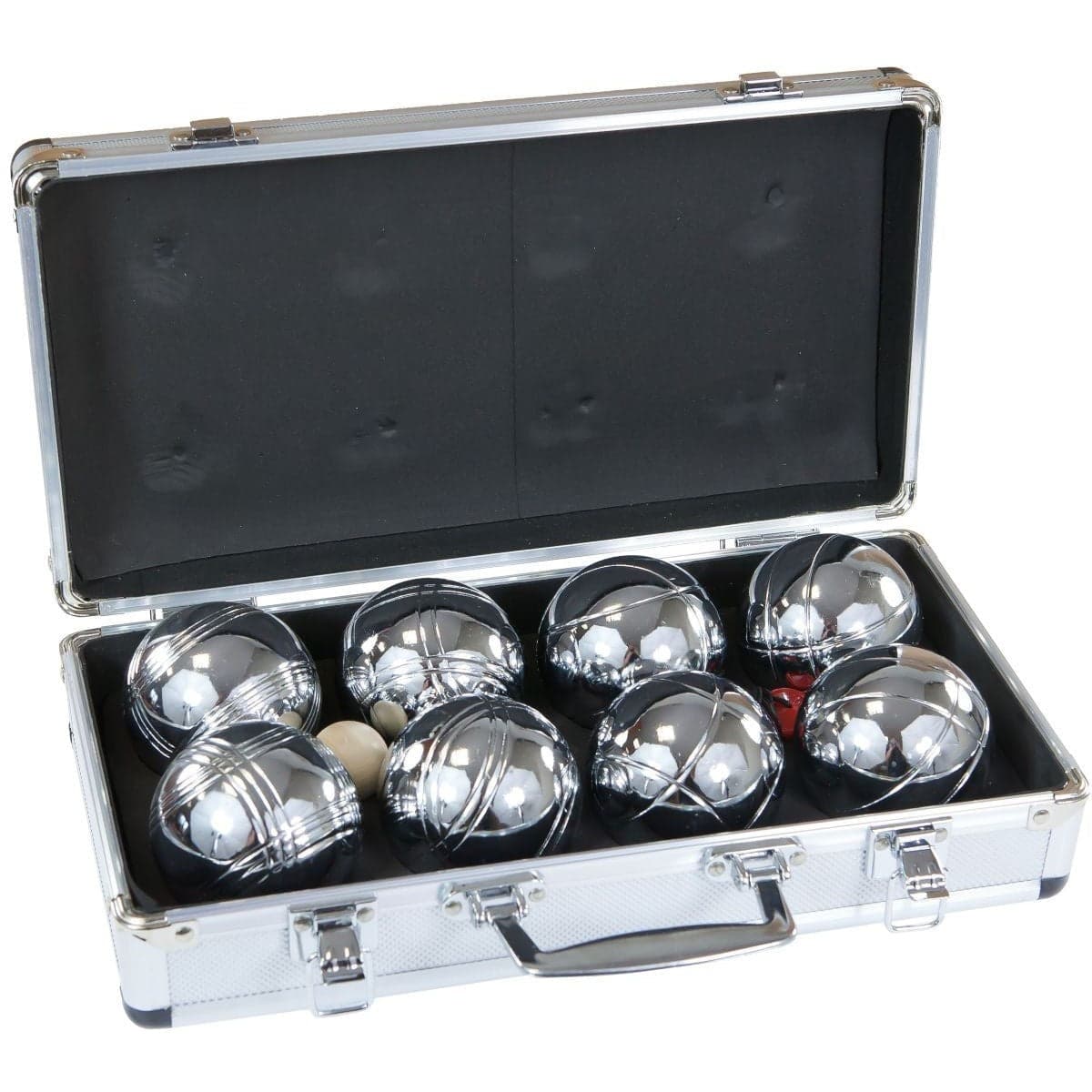 Conjunto de pétanque 2 jogadores com mala