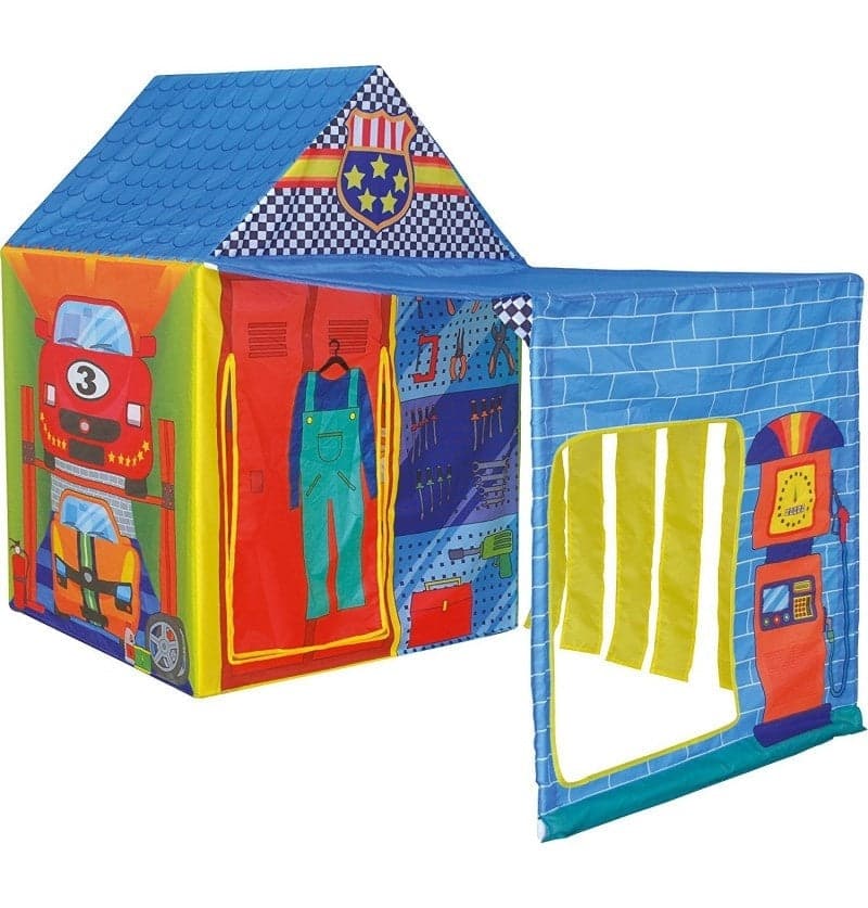 Tenda infantil garagem 150x75x110 cm