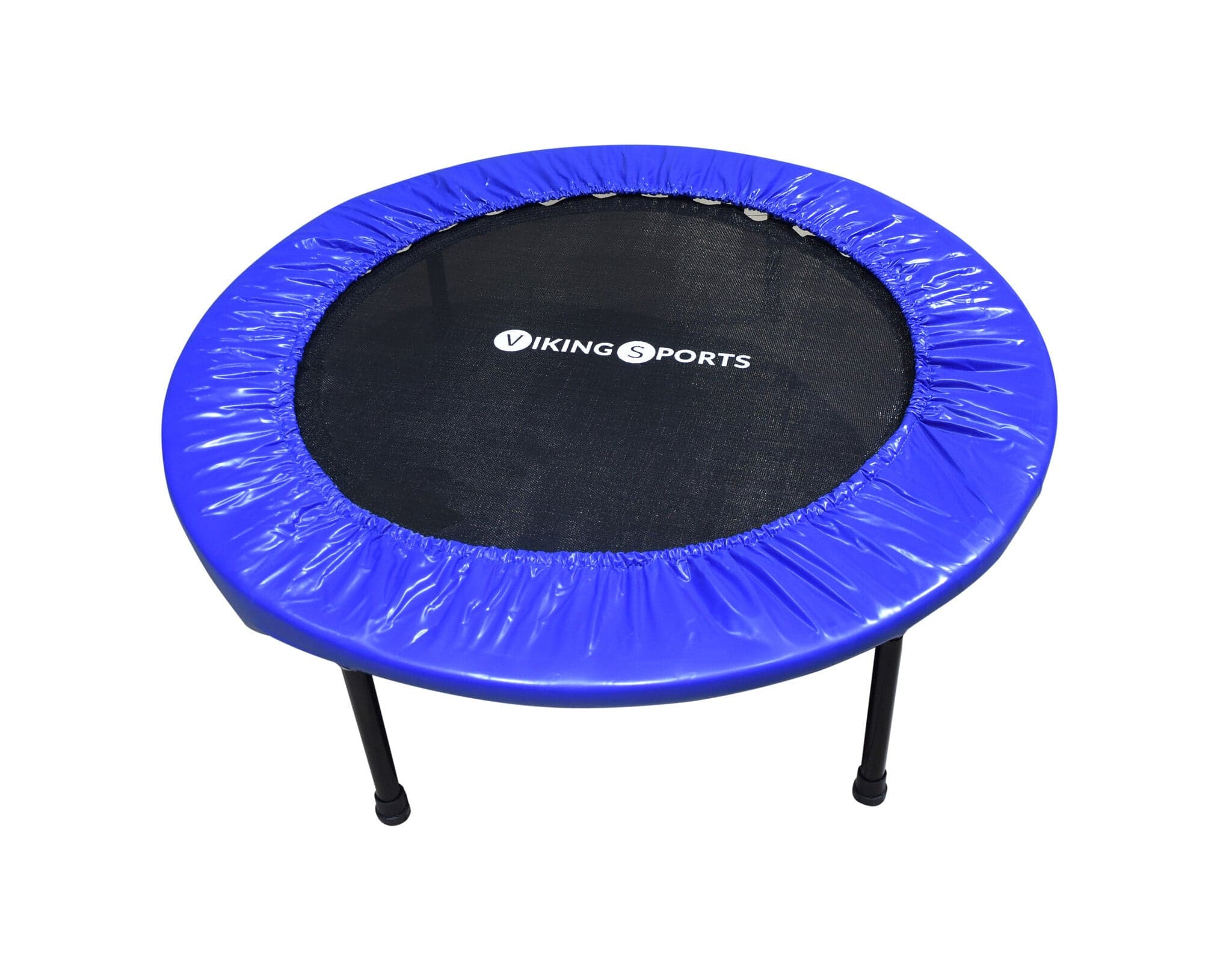 Trampolim fitness dobrável Ø 101 x 22,5 cm azul