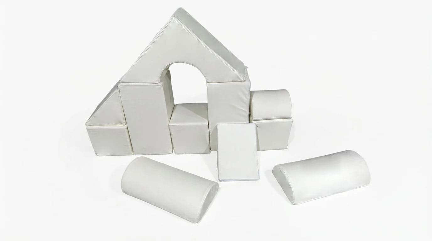 Blocos de espuma 11 peças branco