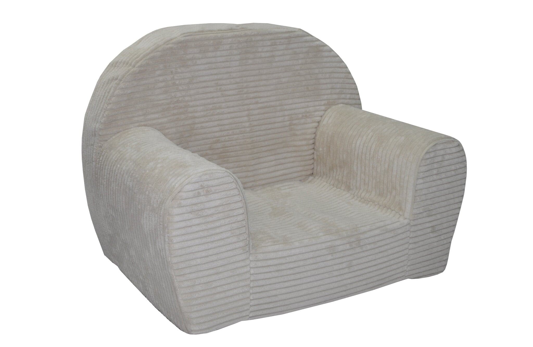 Poltrona infantil LINCOL 60x40x45 cm bombazina bege