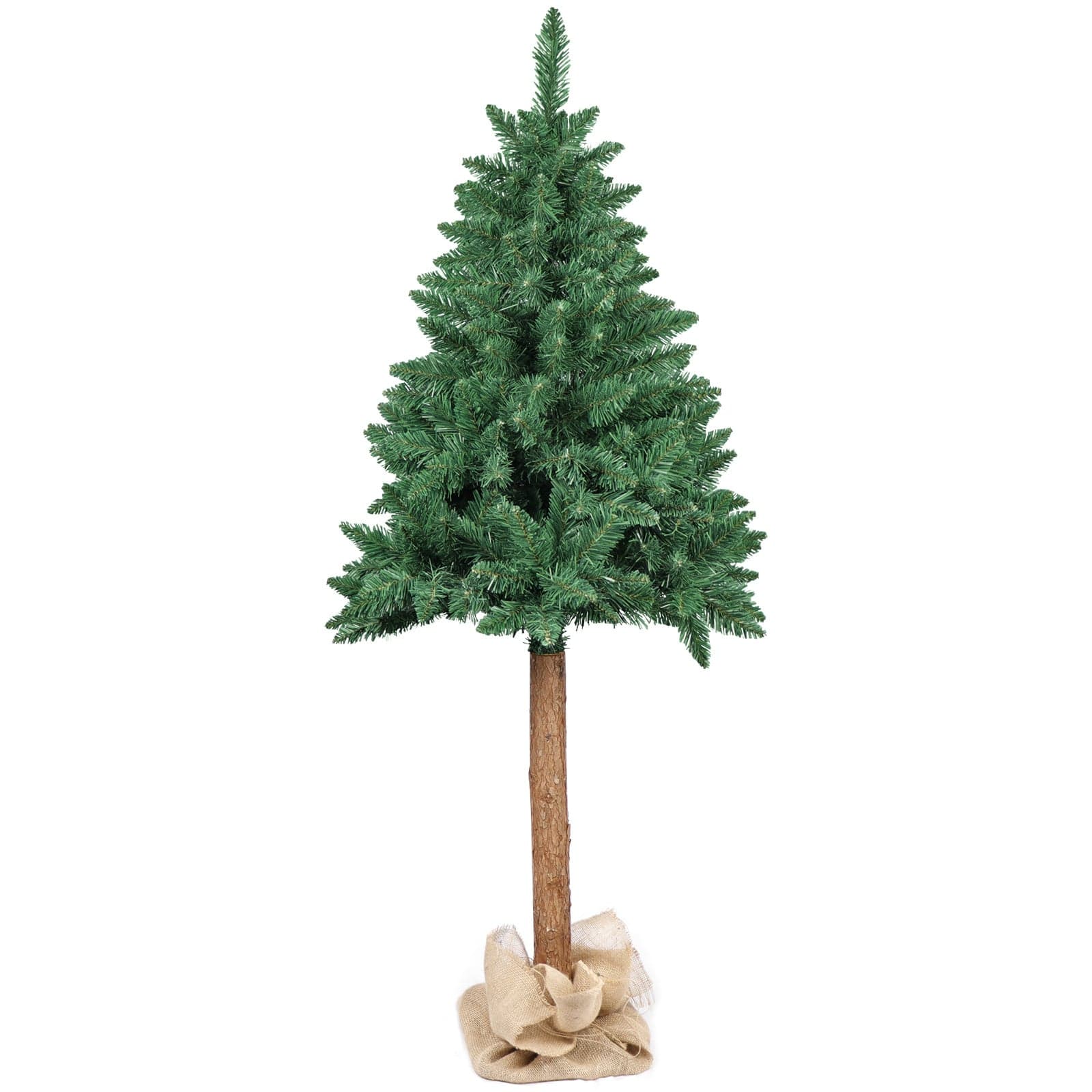 Árvore de Natal artificial 160 cm com tronco