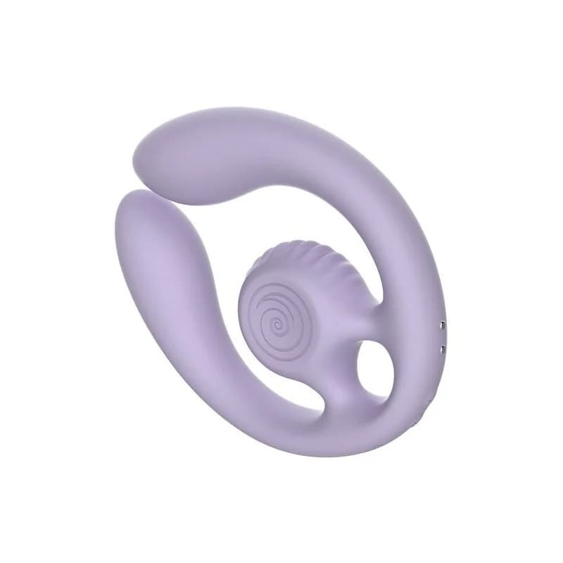 SNAIL VIBE - GIZI DUO ESTIMULADOR DE CASAIS COM CONTROLE REMOTO LILACS