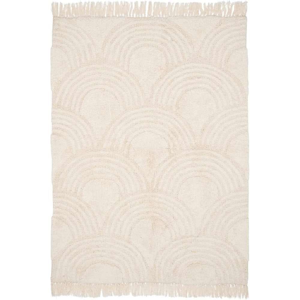 Tapete Little Dutch Arco-Iris Branco 130×90cm