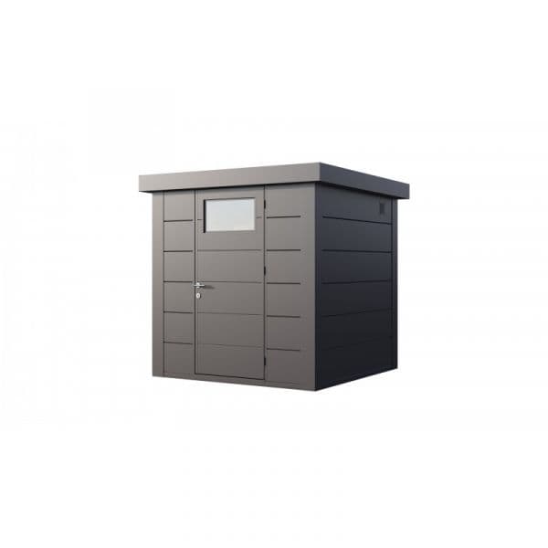 Telluria Abrigo de Jardim Metálico NH2 Antracite 208 x 208 Aço Galvanizado