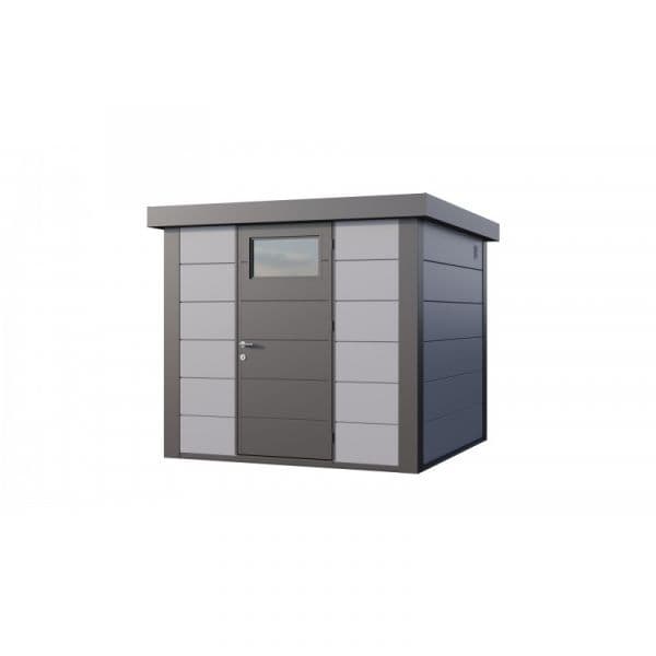 Telluria Abrigo de Jardim Metálico NH4 Cinza Claro 238 x 238 Aço Galvanizado