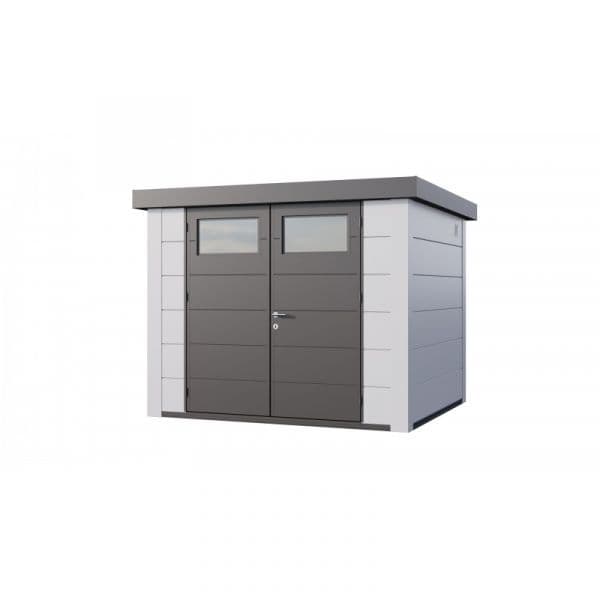 Telluria Abrigo de Jardim Metálico NH6 Branco / Branco 268 x 238 Aço Galvanizado