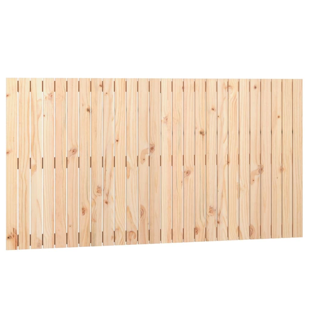 vidaXL Cabeceira de parede 166x3x90 cm madeira de pinho maciça