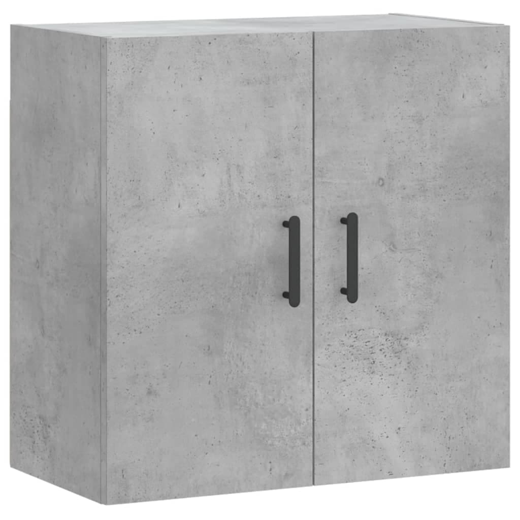 vidaXL Armário parede 60x31x60cm derivados de madeira cinzento cimento