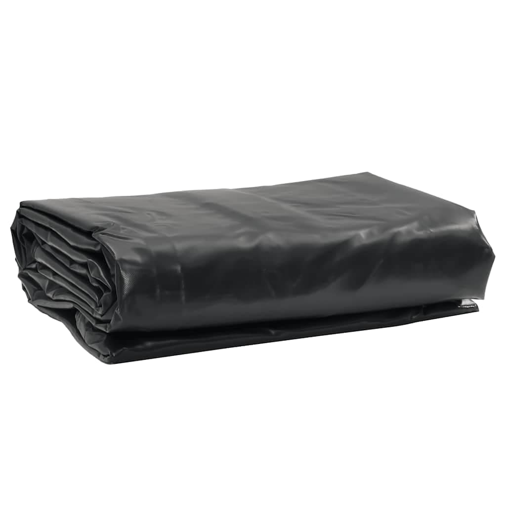 vidaXL Lona 1x2,5 m 650 g/m² preto
