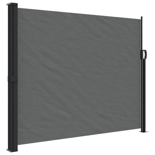 vidaXL Toldo Lateral Retrátil 160x500 cm Antracite - 3821929249