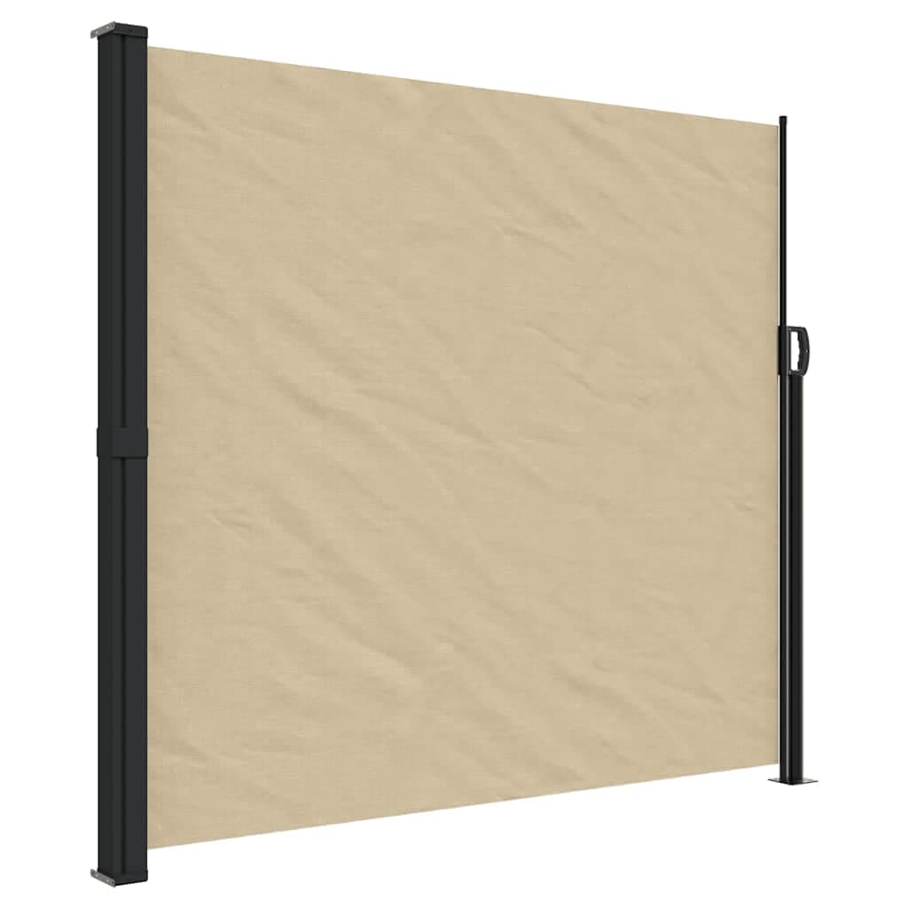 vidaXL Toldo Lateral Retrátil 180x600 cm Bege - 2063939756