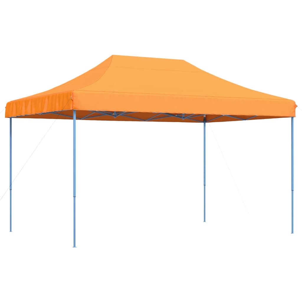 vidaXL Tenda para festas pop-up dobrável 440x292x315 cm laranja
