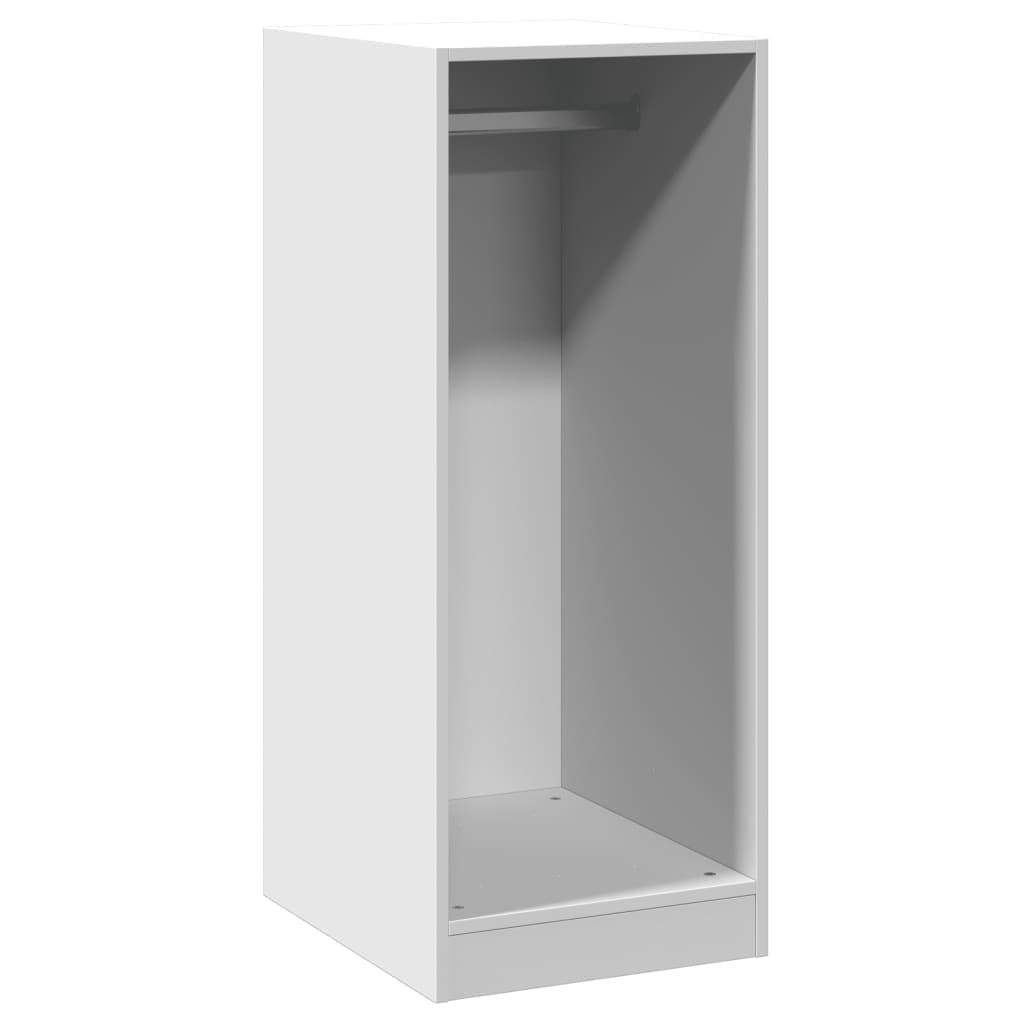 vidaXL Roupeiro 48x41x102 cm derivados de madeira branco