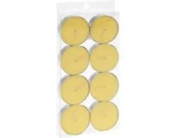 conjunto 8 tealight citronela