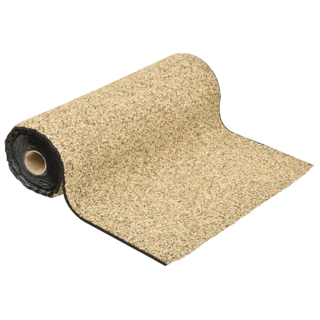 vidaXL Revestimento de pedra 800x60 cm cor areia natural