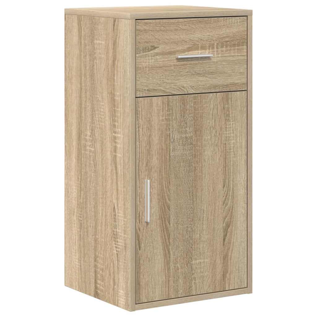 vidaXL Buffet com gaveta Carvalho Sonoma 38 x 34 x 75 cm